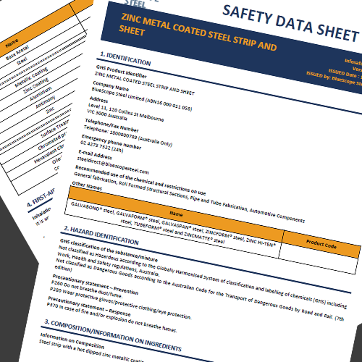 Safety Data Sheet Request | Rondo