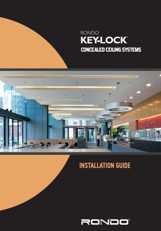 Key-Lock® Suspended Ceiling System | Rondo Australia