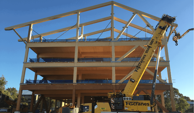 Construction Of Murdoch University Building Rondo